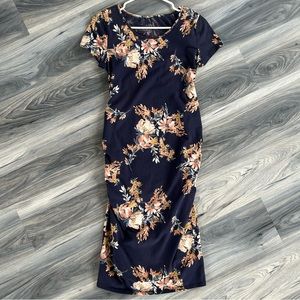 Floral T Shirt Dress Maternity